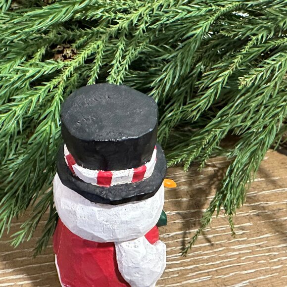 Midwest of Cannon Falls Snowman Santa Figure - Picture 5 of 9